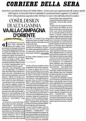 L'ECONOMIA Corriere della Sera, Marzo, Redazionale