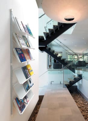 Libreria a parete, Socrate, design Caimi Lab-2